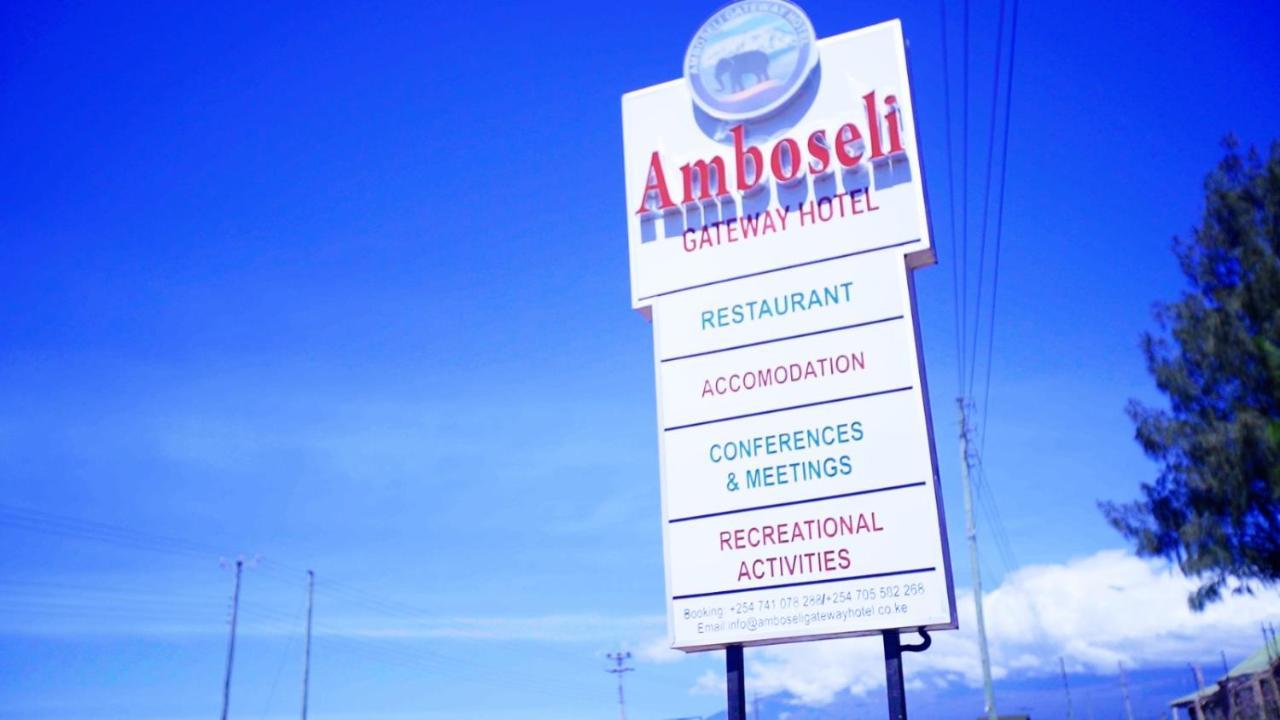 Amboseli Gateway Hotel Kimana Bagian luar foto